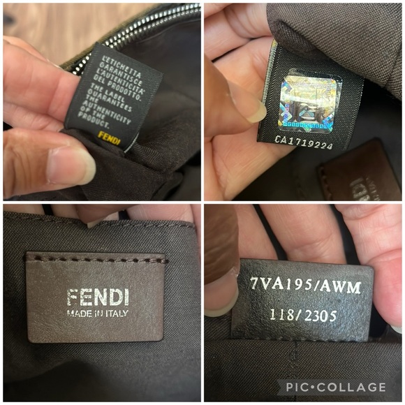 A159- ๐ฏ % authentic Fendi crossbody bag - Picture 16 of 16